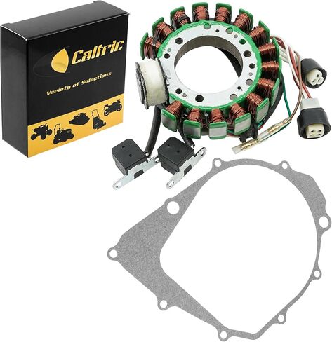 Caltric Stator and Gasket Compatible With Yamaha Warrior 350 YFM350X 4X4 1987 1988 1989 in Saudi Arabia