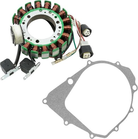 Caltric Stator and Gasket Compatible With Yamaha Warrior 350 YFM350X 4X4 1987 1988 1989 in Saudi Arabia