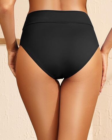 Tempt Me Women Full Coverage Bikini Bottom - V Cut Swimsuit High Waisted Bathing Suit Bottoms 2025 in Saudi Arabia