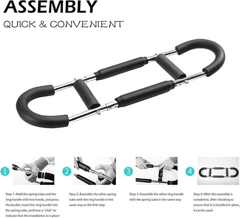 Chest Workout Equipment, Twister Arm Exerciser Is Suitable for Training Various Muscles Including The Biceps, Triceps, Forearms, and Shoulders. in Saudi Arabia