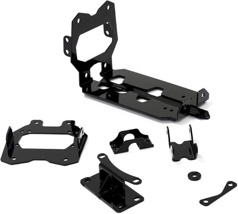 SuperATV Heavy-Duty Frame Stiffener Kit/Gusset Kit for Can-Am Maverick X3 (See Fitment) | Adds Support and Stability | Made of 4.5mm Steel Plating | Powder Coated for Durability in Saudi Arabia