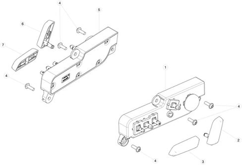 Seat Switch 1Pair Car Front Fit for Seat Control Switch Button Fit for Tesla Fit for Model 3 Y 2017-2024 1551854-01-A 1551855-01-A Universal in Saudi Arabia