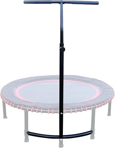 Leaps & Rebounds Adjustable Height Steel Stabilizer Bar Attachment for Mini Fitness Workout Trampolines, Accessory Only in Saudi Arabia
