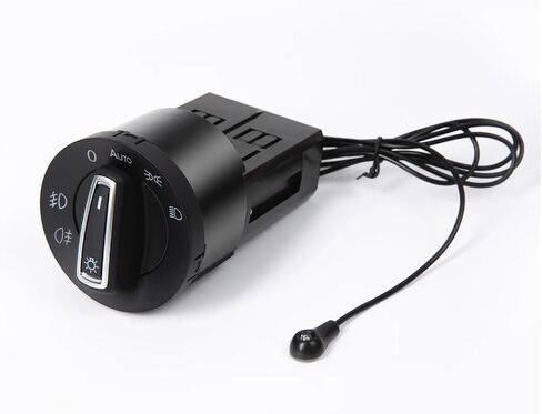 مفتاح التحكم في مصباح المصباح الأمامي يناسب Lavida Fit لـ Golf Fit for Bora Fit for Passat Beetle Fit for Jetta Fit for Polo Fit for Tiguan ، Automatic Liption Switch (10pin) in Saudi Arabia