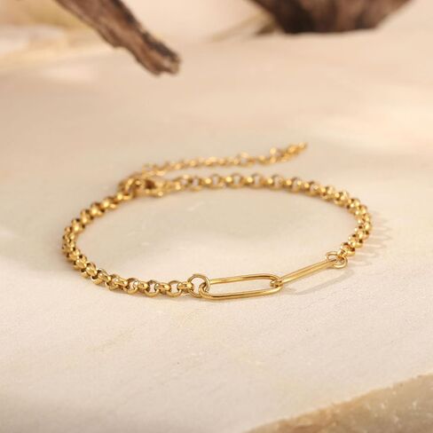 1/2/3 PCS Friendship Bracelet for Women, Stainless Steel Link Bracelets for Best Friend/Mother Daughter/Sister in Kuwait