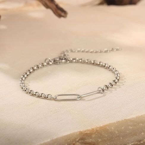 1/2/3 PCS Friendship Bracelet for Women, Stainless Steel Link Bracelets for Best Friend/Mother Daughter/Sister in Kuwait