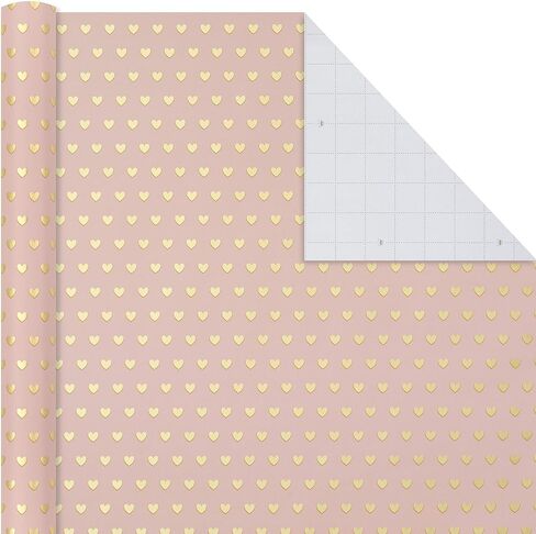 Hallmark Holiday Reversible Wrapping Paper Bundle, Rustic Christmas (Pack of 3, 120 sq. ft. ttl) Plaid, Barn, Red Truck, Moose, Woodland Scenes in Saudi Arabia