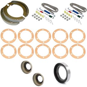Raparts One New Brake Shoe Kit تناسب طرازات فورد/نيو هولاند جرار: 9n 2n in Kuwait