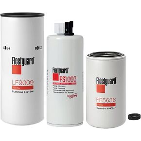 FleetGuard الأصلي - Cummins Filtration LF9009 - FS1003 - FF5636 FleetGuard Filters Kit for Cummins in Kuwait