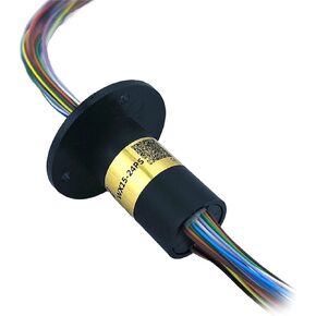 Rotary OD15mm 24-way multi-channel slip ring electrical rotary joint for professional use with motors in Saudi Arabia