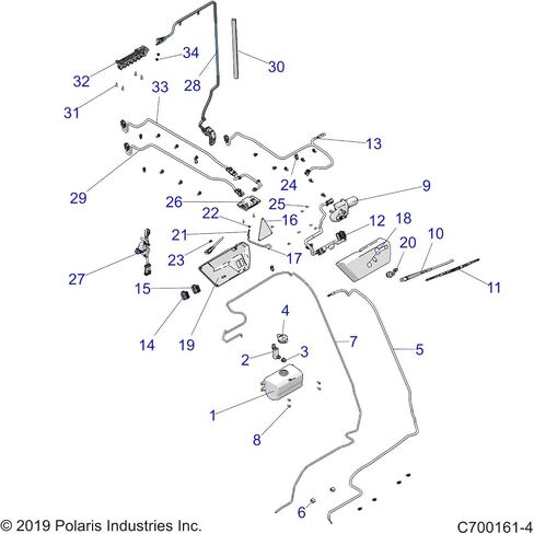 Polaris Ranger K-Wiper Motor ، WSHLD ، LE ، Part Part 2883079 ، Qty 1 in Saudi Arabia