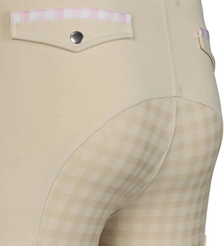 Gingham Compression Full Seat Breeches in Saudi Arabia