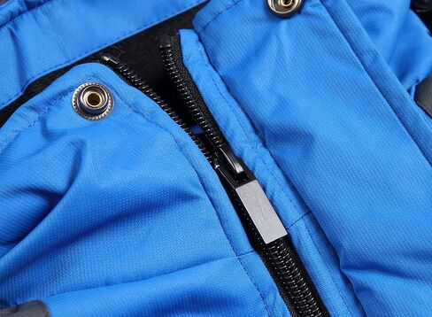 Keevoom Mens Winter Jackets Ski Snow Coats دافئة مقنعين مقنعين معاطف المطر على الجليد على الجليد in Kuwait