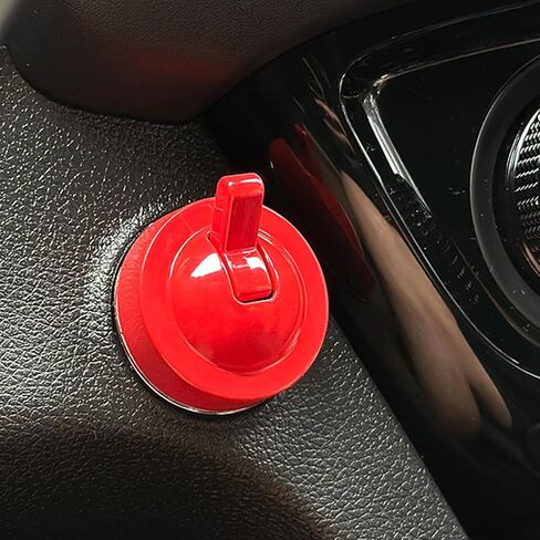 Start Button Cover | Auto Interior Ignition Button Sticker,Car Start Decals Car Start Button Cover Sticker Car Interior Decor for Women in Saudi Arabia