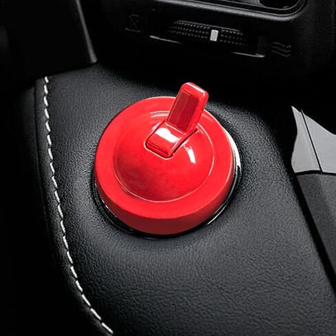 Start Button Cover | Auto Interior Ignition Button Sticker,Car Start Decals Car Start Button Cover Sticker Car Interior Decor for Women in Saudi Arabia