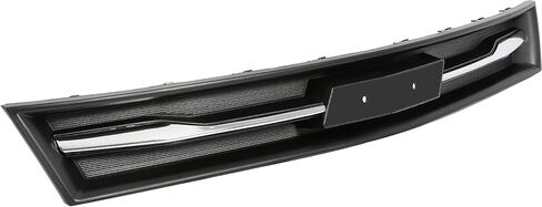 KUAFU Front Bumper Lower Bottom Grille Grill Compatible with 2017-2021 Chevy Chevrolet Trax Replacement for 42537706 42519611 GM1036196 Black+Silvery in Saudi Arabia
