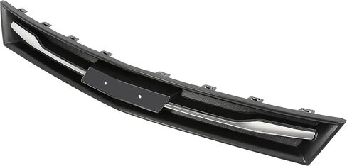 KUAFU Front Bumper Lower Bottom Grille Grill Compatible with 2017-2021 Chevy Chevrolet Trax Replacement for 42537706 42519611 GM1036196 Black+Silvery in Saudi Arabia