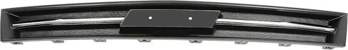 KUAFU Front Bumper Lower Bottom Grille Grill Compatible with 2017-2021 Chevy Chevrolet Trax Replacement for 42537706 42519611 GM1036196 Black+Silvery in Saudi Arabia