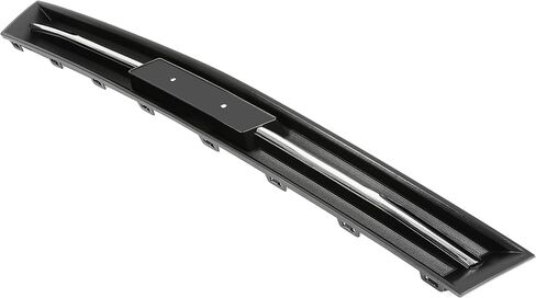 KUAFU Front Bumper Lower Bottom Grille Grill Compatible with 2017-2021 Chevy Chevrolet Trax Replacement for 42537706 42519611 GM1036196 Black+Silvery in Saudi Arabia