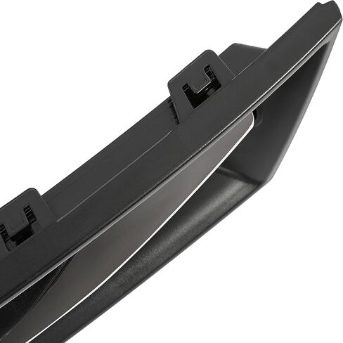 KUAFU Front Bumper Lower Bottom Grille Grill Compatible with 2017-2021 Chevy Chevrolet Trax Replacement for 42537706 42519611 GM1036196 Black+Silvery in Saudi Arabia