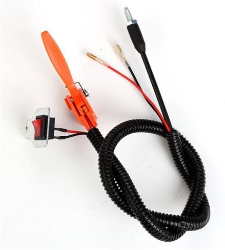 Ground Drill Engine Throttle Switch 44-5 40-5 Two-Punch Cattleangle Simple Switch AccessoriesGasoline Engine Parts(Maroon) in Kuwait