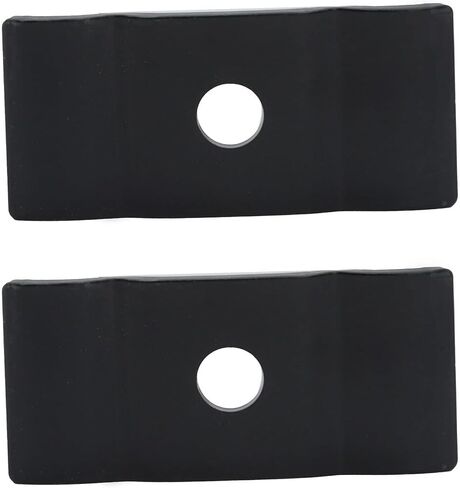 2PCS Rear Suspension U-Bolt Plate Compatible with Chevrolet Silverado GMC Sierra 1500 2500 3500 1999-2018 Replace 15733654, 15030255 in Kuwait