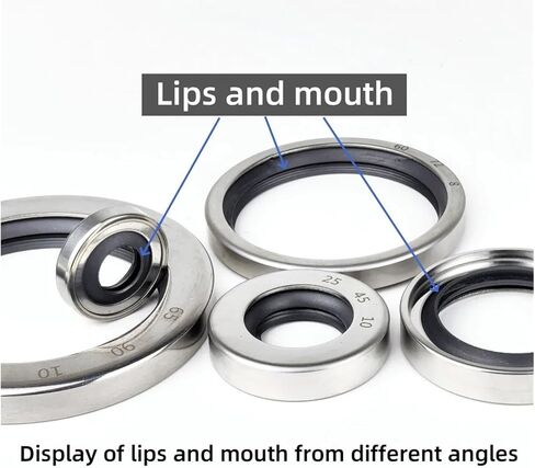 1PCS ID:30*OD:40/42/43/45/46/47/50/55/75 * 6/7/8/10/mm Stainless Steel Shaft Oil Seal(C/S-L,30X50X8mm) in Saudi Arabia