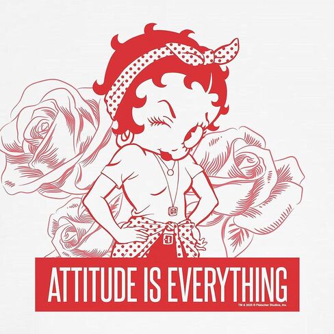 CafePress Betty Boop Attitude is Everything Kids Baseball T Shirt Kids Cotton Baseball Jersey, 3/4 Raglan Sleeve Shirt in Saudi Arabia