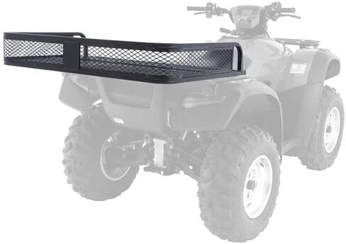 أسود أرملة ATV التخزين الخلفي رف الصلب الشبكة Universal Deluxe ، 300 رطل. in Saudi Arabia