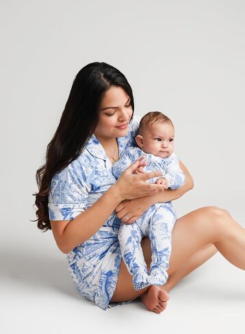 Zack & Gio Designs Bamboo Viscose Pajama مجموعات للنساء 2 قطعة - Soft Comfy PJ Shorts & Top Loungewear - Travel the World in Saudi Arabia