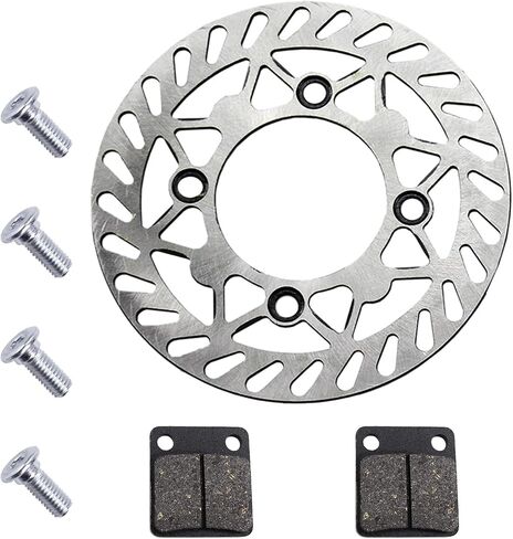 PRO BAT 190mm/7.48'' Front Brake Disc Disk Rotor with Brake Pad for 110cc 125cc 150cc PIT PRO Trail Quad Dirt Bike ATV Buggy in Saudi Arabia