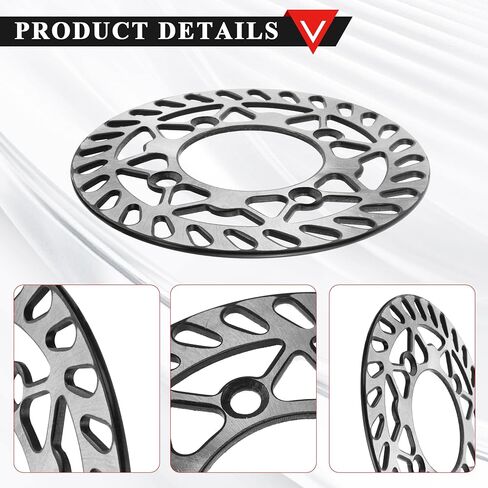 PRO BAT 190mm/7.48'' Front Brake Disc Disk Rotor with Brake Pad for 110cc 125cc 150cc PIT PRO Trail Quad Dirt Bike ATV Buggy in Saudi Arabia