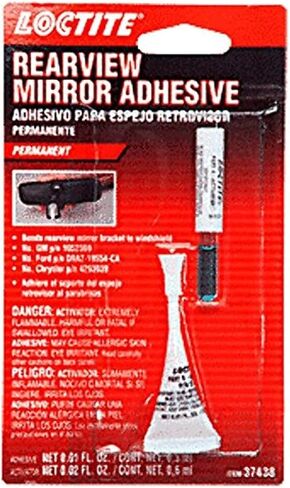 Loctite 37438 Rearview Mirror Adhesive Kit - 0.3 cc (2 Pack) in Saudi Arabia