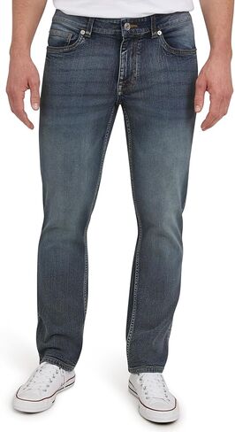 Quiksilver Men's 5 Pocket Straight Fit Stretch Waist Denim Jeans in Saudi Arabia