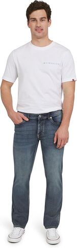 Quiksilver Men's 5 Pocket Straight Fit Stretch Waist Denim Jeans in Saudi Arabia