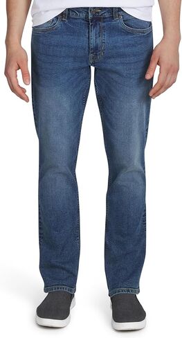 Quiksilver Men's 5 Pocket Straight Fit Stretch Waist Denim Jeans in Saudi Arabia