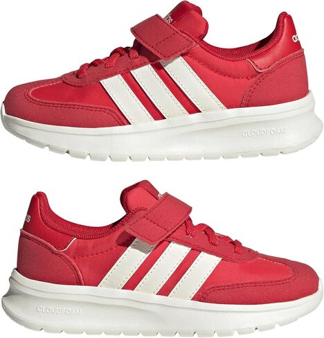 Adidas للجنسين-تشيلد Run 70s 2.0 مرونة الدانتيل وحذاء الحزام in Saudi Arabia