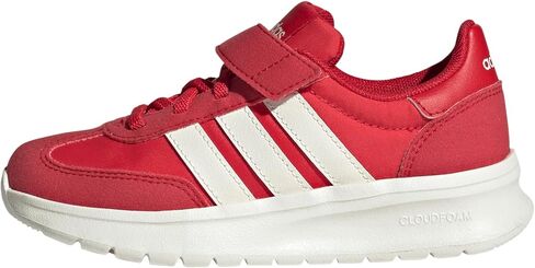 Adidas للجنسين-تشيلد Run 70s 2.0 مرونة الدانتيل وحذاء الحزام in Saudi Arabia