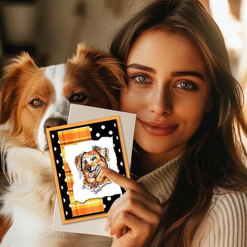 GLOBLELAND Dogs Clear Stamps Birthday Dogs Silicone Clear Stamp Seals Cartoon Gift Dog Transparent Stamps for DIY Scrapbooking Cards Making Photo Album Journal Home Decoration 5.91x5.91 inch in Saudi Arabia