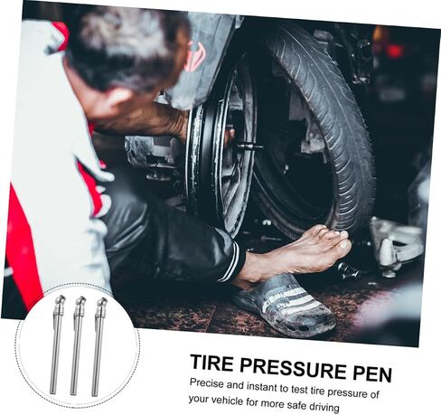 Vaguelly 5pcs Car Tire Pressure Gauge Pencil Accurate Portable Tire Pressure Checker for Cars Trucks Suvs and Motorcycles Design in Saudi Arabia