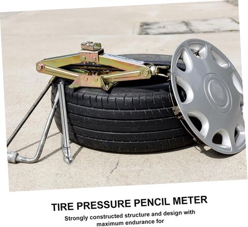 Vaguelly 5pcs Car Tire Pressure Gauge Pencil Accurate Portable Tire Pressure Checker for Cars Trucks Suvs and Motorcycles Design in Saudi Arabia