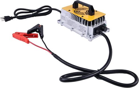 29.2V 30A شاحن بطارية 24V لشاحن LIFEPO4 بطارية شاحن ذكي مع مؤشر LED وحماية متعددة للسلامة لعربة الجولف ، RV ، القوارب ، Sicorsors Lift و Mawn جزازة in Kuwait