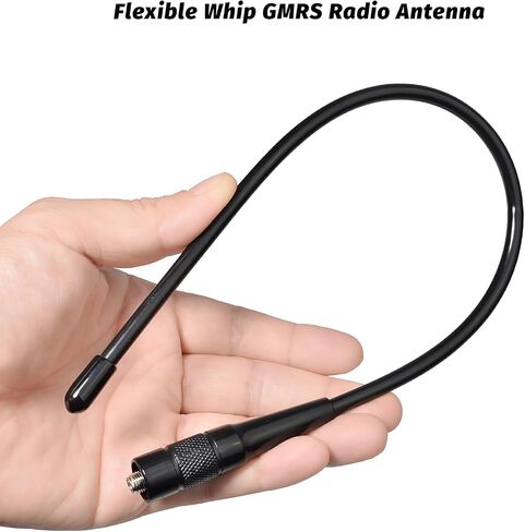 TWAYRDIO 15" GMRS Radio Whip Antenna with BNC Connector for 462-467MHz GMRS Handheld Radios Walkie Talkies in Saudi Arabia