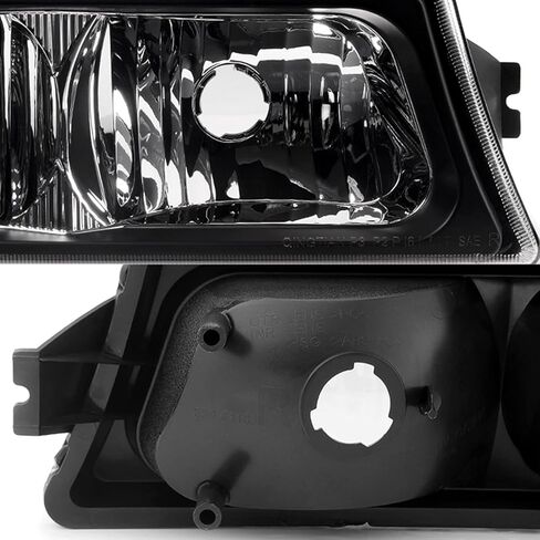 AKKON - For 2003-2006 Chevy Silverado/Avalanche Black Bumper Turn Signal Parking Lights Lamps Left + right Pair in Kuwait