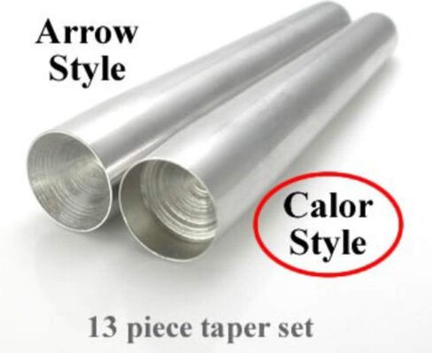 13pc Set Calor Style of Insertion Taper 18g-00g (1mm-10mm) Expanders Lobe Expansion in Saudi Arabia