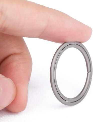 حلقات مفاتيح من التيتانيوم من TISUR لسلاسل المفاتيح، مجموعة تنظيم مفاتيح الدفع الجانبي سريعة الفك in Kuwait