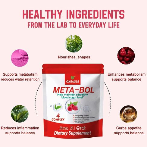 Oxeagle Hunger Supplement for Women & Men with Raspberry Ketone for Gut Health and Immunity. (1) in Saudi Arabia