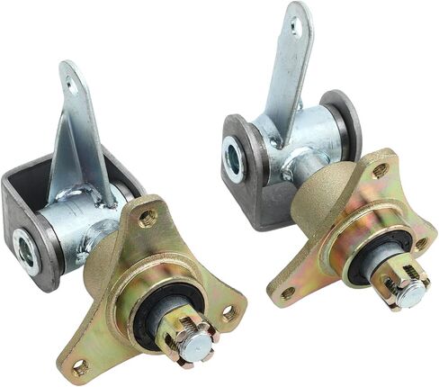 Front Wheel Hubs Steering Spindle 17mm 3 Stud Front Wheel Hubs Steering Spindle Steel Alloy for 6in Tires Quad Bike ATV Kart in Saudi Arabia