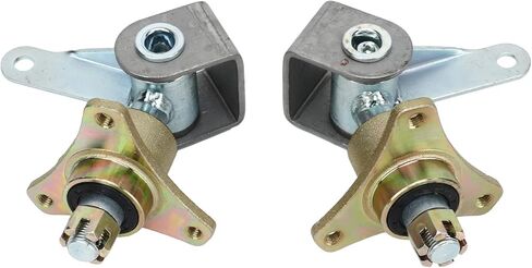Front Wheel Hubs Steering Spindle 17mm 3 Stud Front Wheel Hubs Steering Spindle Steel Alloy for 6in Tires Quad Bike ATV Kart in Saudi Arabia