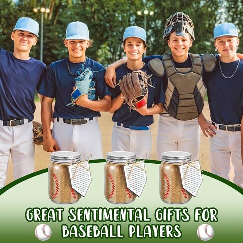 3 Pack Softball Printed Mason Jars 16 oz Sports Themed Glass Jars with Memory Tag Softball Senior Gift Printed Dirt Jar for Team Coach Player Gift Sport Party Favors in Kuwait